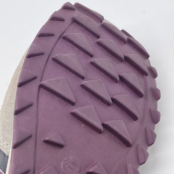 SAUCONY Jazz Original Women’s Sneakers Gray Purple Suede Size 8 Tennis Shoes - Picture 11 of 15